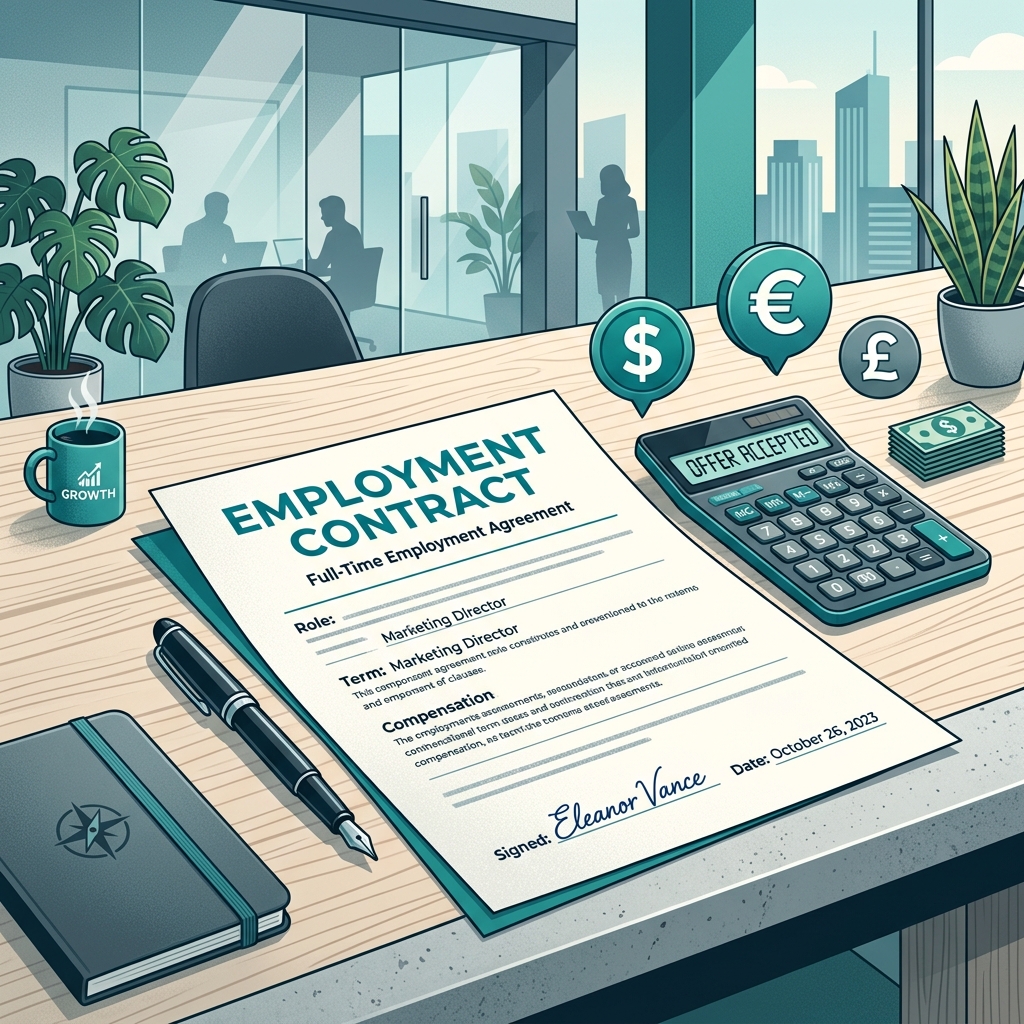 Commission after resignation